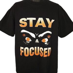 Oklahoma State Cowboys Volleyball T Shirt Vintage 90s OSU Stay Focused